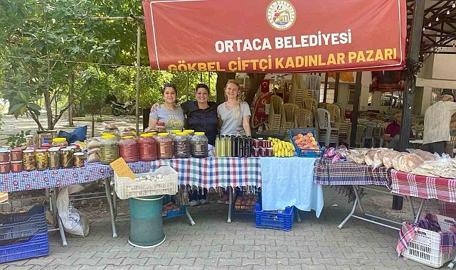 Ortaca'da ilk defa 'Kadın Üretici Pazarı' kuruldu