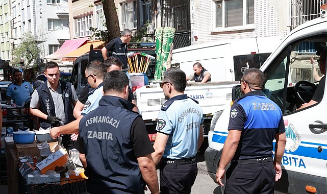 Osmangazi Belediyesi kaldırım işgallerine fırsat vermiyor