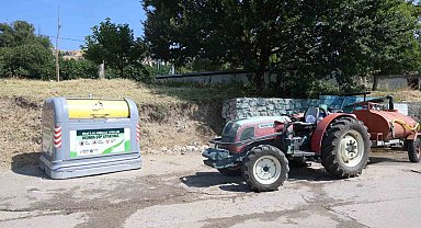 Osmangazi'de zirai atıklar artık doğaya değil geri dönüşüme gidiyor