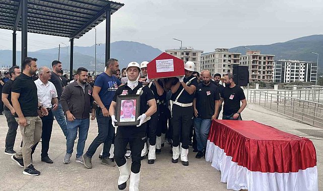 Osmaniye'de hayatını kaybeden polis memuru için tören düzenlendi
