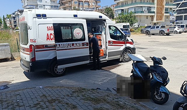 Otomobil ile motosiklet çarpıştı: 1 yaralı
