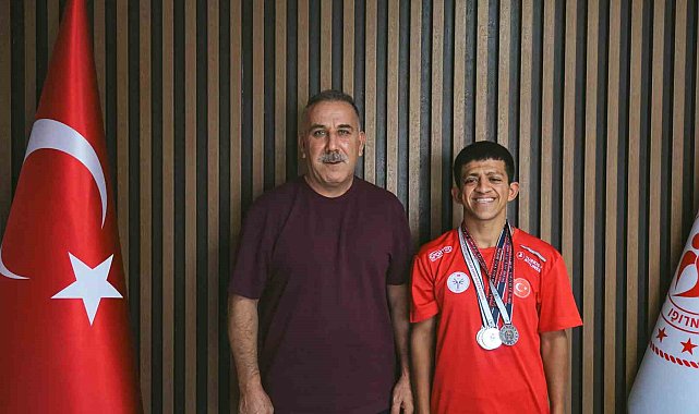 Özel sporcudan Aydın'a 4 gümüş madalya