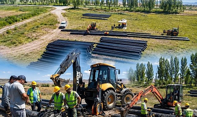 Pasinler'e 30 kilometrelik dev içme suyu yatırımı