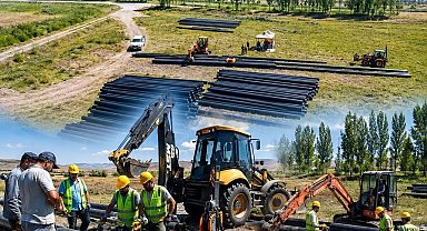 Pasinler'e 30 kilometrelik dev içme suyu yatırımı