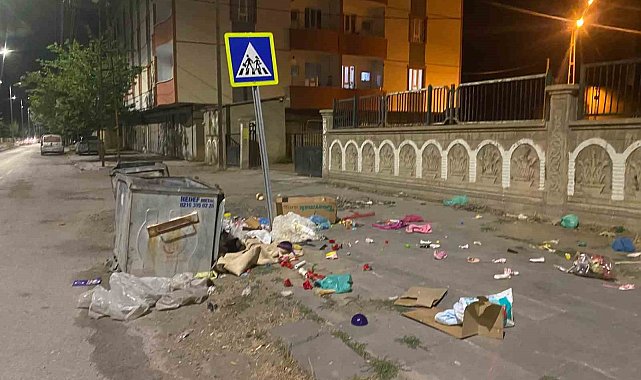 Patnos'un güzelliğine gölge düşüren görüntüler