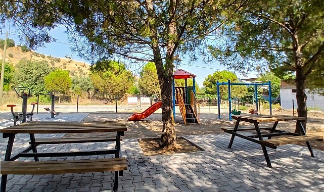 Pınardere'deki yeni parka eski muhtarın adı verildi