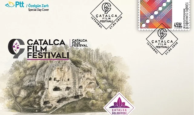 PTT'den "Çatalca Film Festivali" konulu özelgün zarfı