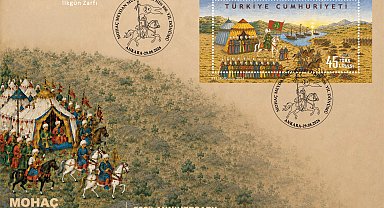 PTT'den Mohaç Meydan Muharebesi'nin 500. Yılı'na özel tema