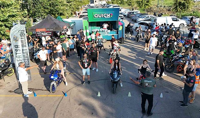Quick Sigorta motosiklet tutkusunu Karadeniz'e taşıdı