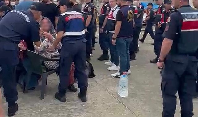 Rize'de Balıkçı köylülerinin kafes balıkçılığı tepkisi