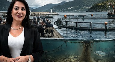 Rize'de kafes balıkçılığı projesine karşı nöbet... Zafer Partili Aslan'dan Rize balıkçı köyü çağrısı