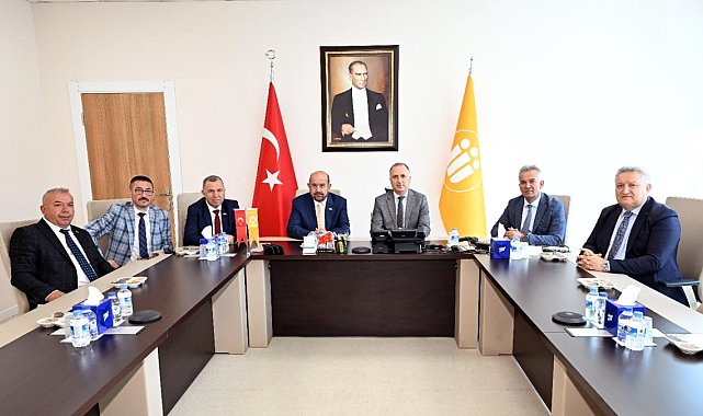 Romanya-Türkiye Ticaret ve Sanayi Odasından İnönü Üniversitesi'ne iş birliği ziyareti