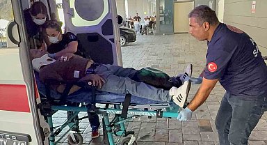 Rusya açıklarında dron saldırısına uğrayan gemideki yaralılar Samsun'a getirildi