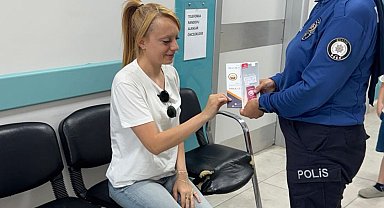 Sağlık hizmeti alan vatandaşlara KADES eğitimi