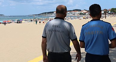 Sahillerde huzur ve düzen için zabıta ekipleri görevde
