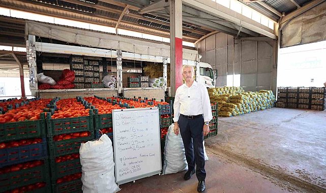 Şahinbey Belediyesi'nin "Üreticiden tüketiciye tarla fiyatına" projesine yoğun ilgi