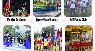 Sakarya Geyve Belediyesi'nden çocuklara iki günlük şenlik