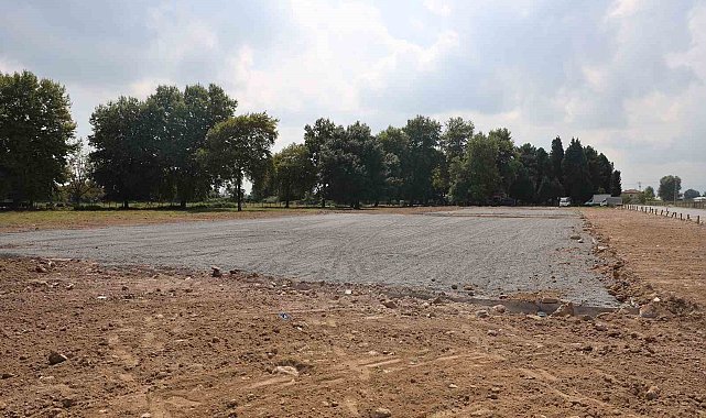 Sakarya'da 3 mahalle daha futbol, voleybol ve basketbol sahasına kavuşuyor