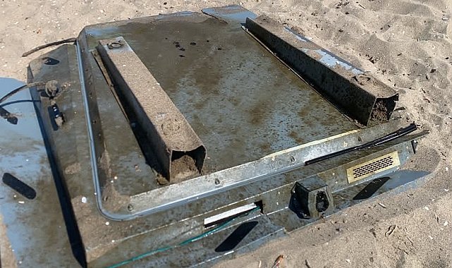 Sakarya'da sahile İDA vurdu