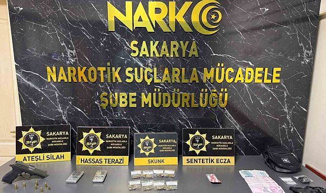 Sakarya'da uyuşturucu operasyonu: 2 tutuklama