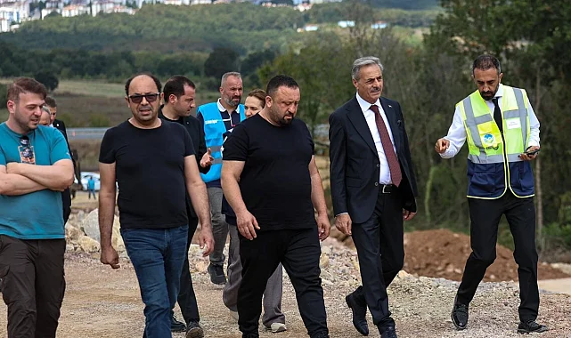 Sakarya'da Şehir Hastanesi çalışmaları yerinde görüldü