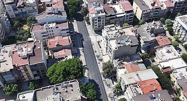 Salihli'nin Şüheda Caddesi sil baştan yenileniyor