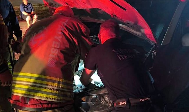 Samandağ'da trafik kazası: 1 yaralı
