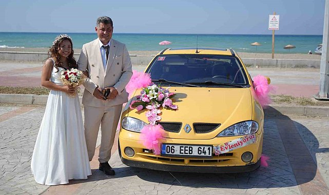 Samsun'a Filipinli gelin