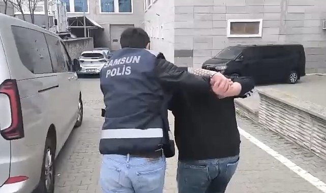 Samsun'da 8 yıl 4 ay hapis cezasıyla aranan şahıs yakalandı