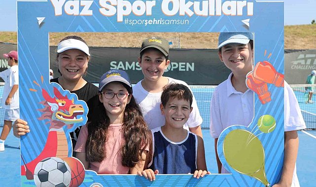 Samsun'da çocukların enerjisi sahalara taştı: 11 branşta ücretsiz spor eğitimi