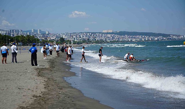 Samsun'da Deniz Küreği Türkiye Şampiyonası başladı