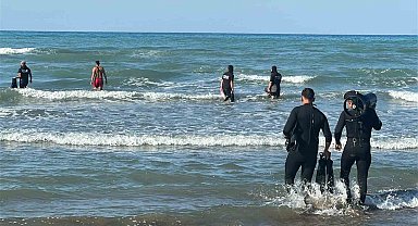 Samsun'da denizde kayıp ihbarı ekipleri alarma geçirdi