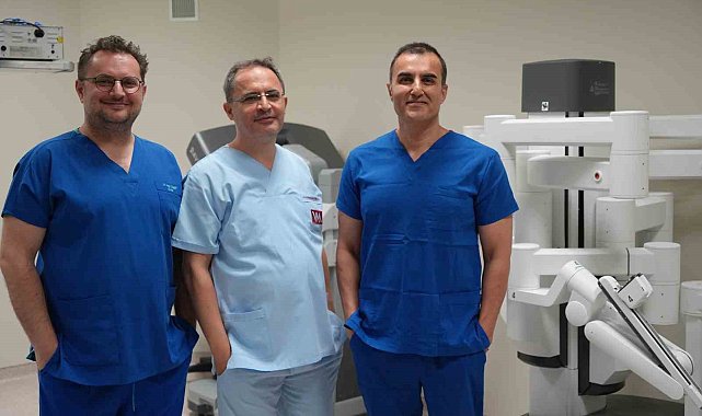 Samsun'da ürolojik ameliyatlarda robotik cerrahi dönemi