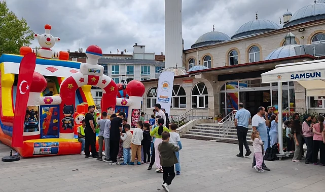 Samsun'da 'Camiye Gidiyoruz' programı tamamlandı