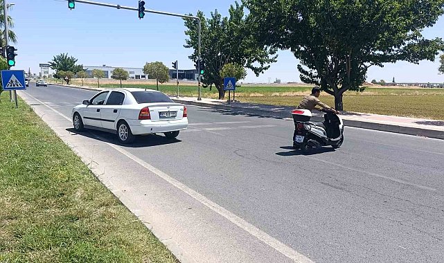 Şanlıurfa'da otomobille motosiklet çarpıştı: 1 yaralı