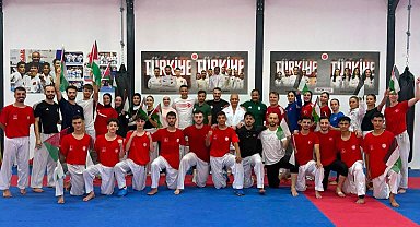 Savaşın gölgesinden tatamiye: Filistin Milli Takımı Turkish Open için Türkiye'de