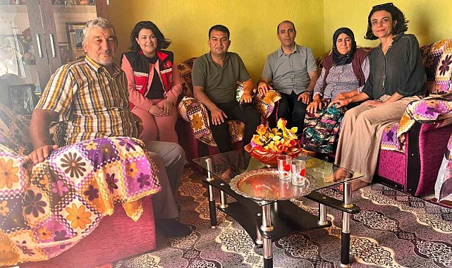 Şehit ailesine vefa ziyareti