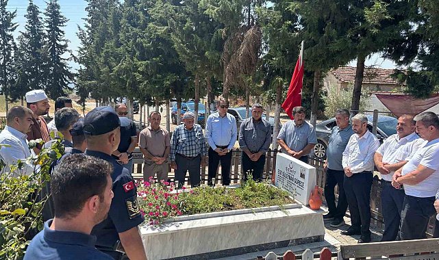 Şehit Süleyman Görece şehadetinin yıl dönümünde dualarla anıldı