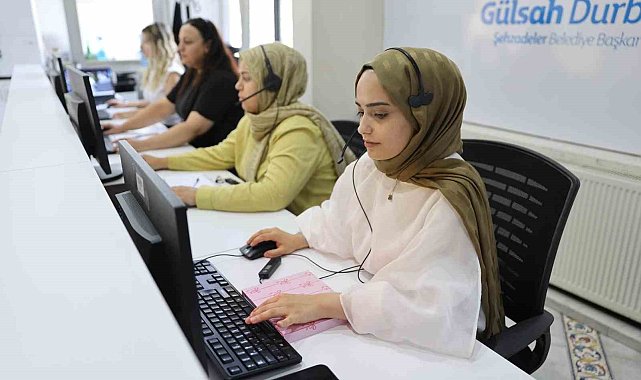Şehzadeler'de 7 ayda 7 bin 420 başvuruya işlem yapıldı