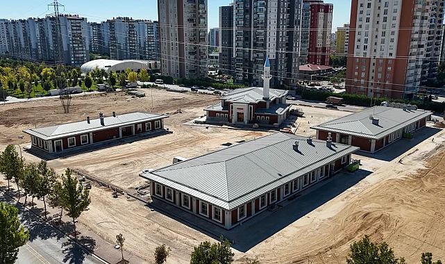 Selçuklu Yazır Mahalle Külliyesi'nde son rötuşlar