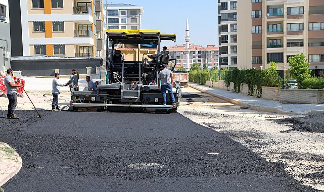 Selçuklu'da yollar yenileniyor ulaşım daha konforlu hale geliyor