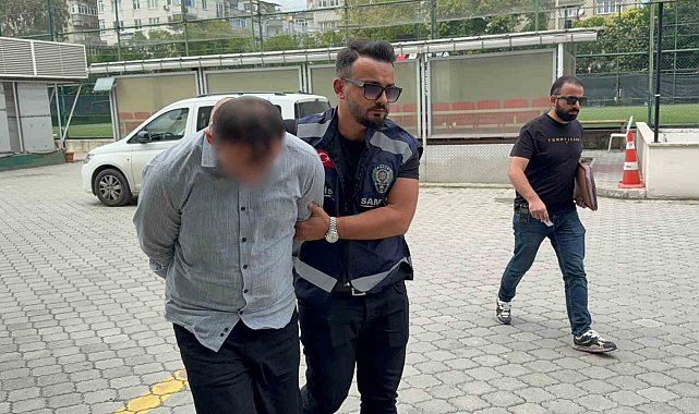 Semt pazarında genç kadına elle tacize gözaltı