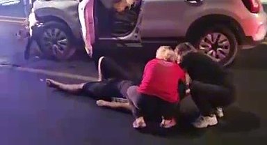 Serik'te otomobil ile VIP araç çarpıştı: 10 kişi yaralandı