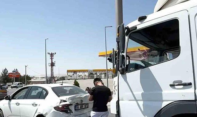 Siirt'te maddi hasarlı kaza