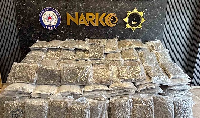 Silivri'de tır'da 376 kilo uyuşturucu ele geçirildi