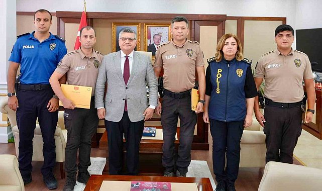 Sinop'ta başarılı bekçilere ödül