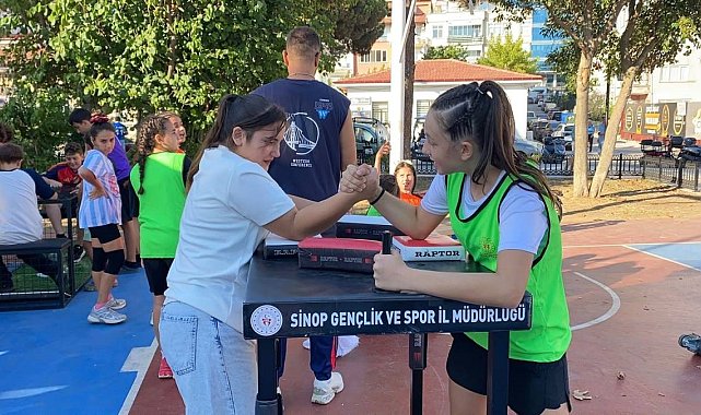 Sinop'ta Gençlik ve Spor Festivali