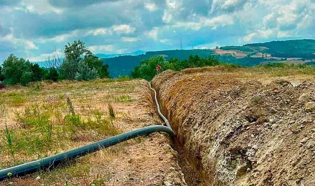 Sinop'ta köylerin içme suyu altyapısı güçleniyor
