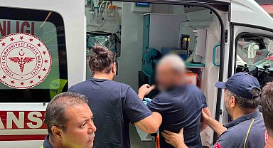 Sinop'ta motosiklet ile hafif ticari araç çarpıştı: 1 yaralı