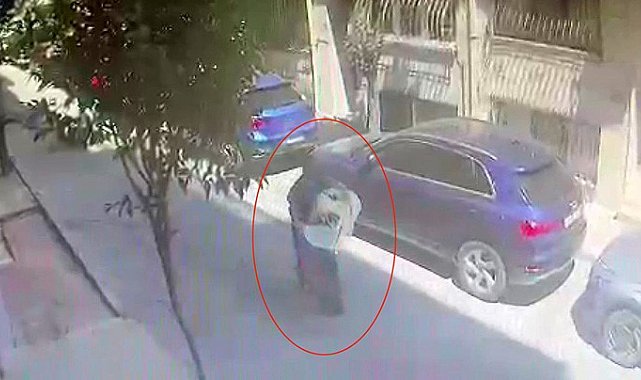 Şişli'de girdiği evdeki klima ve televizyonu çalan hırsız önce kameralara, sonra polise yakalandı